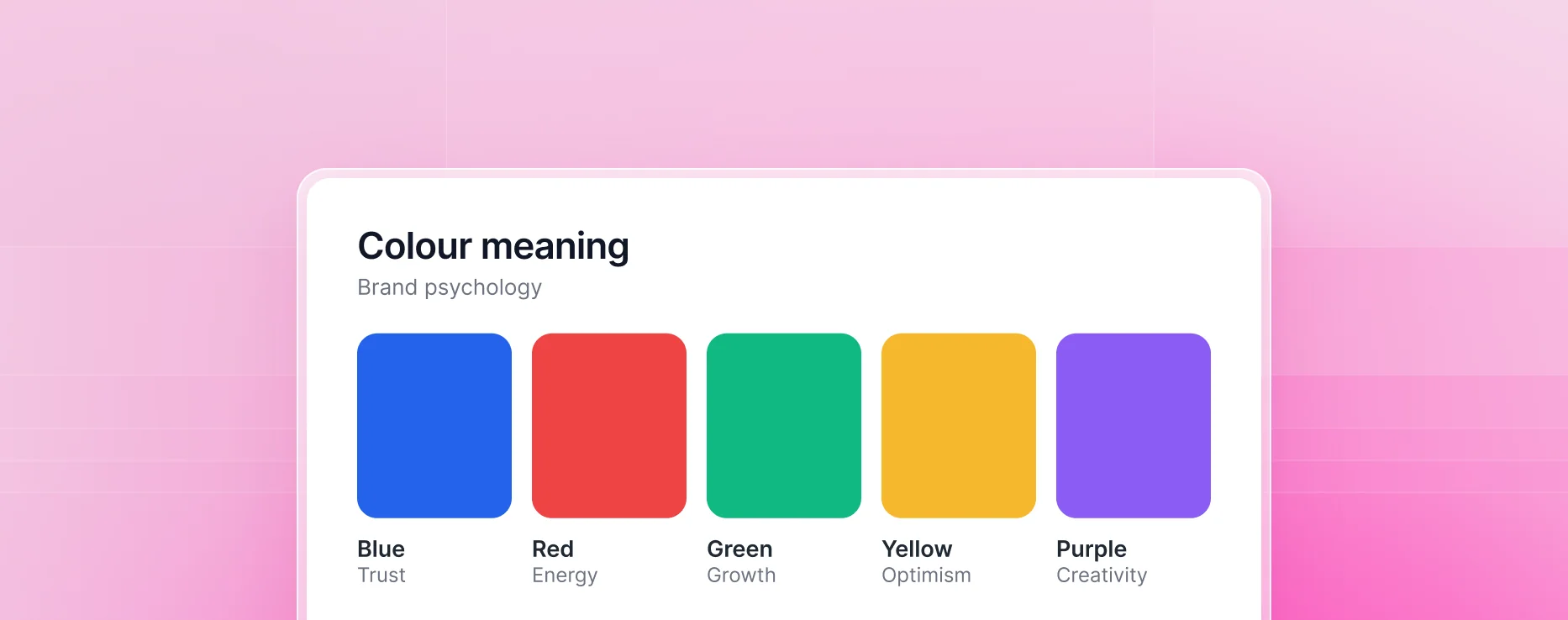 Signification des couleurs : Guide pour tout savoir