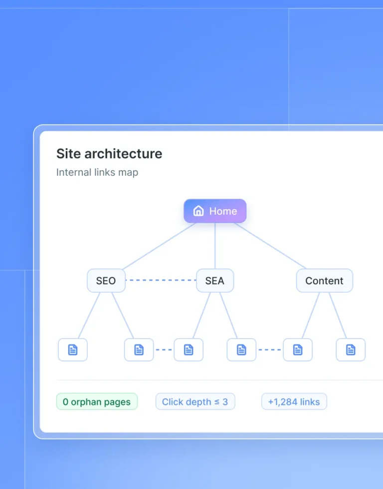 Maillage interne : architecture des liens d'un site